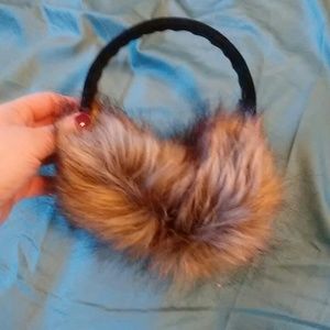 Fuzzy ear muffs